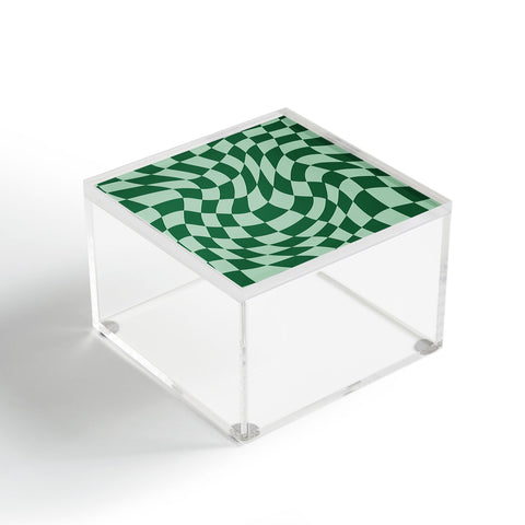 MariaMariaCreative Play Checkers Sage Acrylic Box