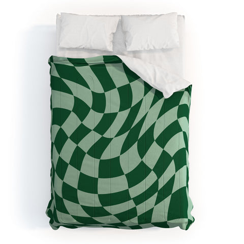 MariaMariaCreative Play Checkers Sage Comforter
