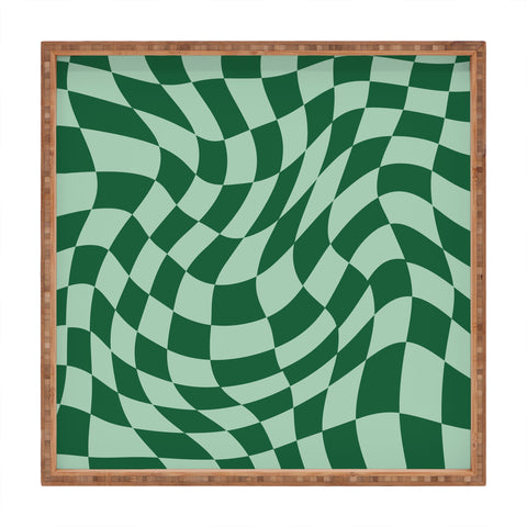 MariaMariaCreative Play Checkers Sage Square Tray