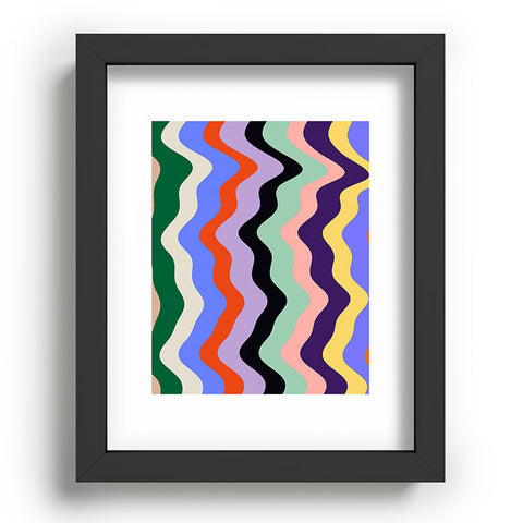 MariaMariaCreative Waves Stripe Multi Recessed Framing Rectangle