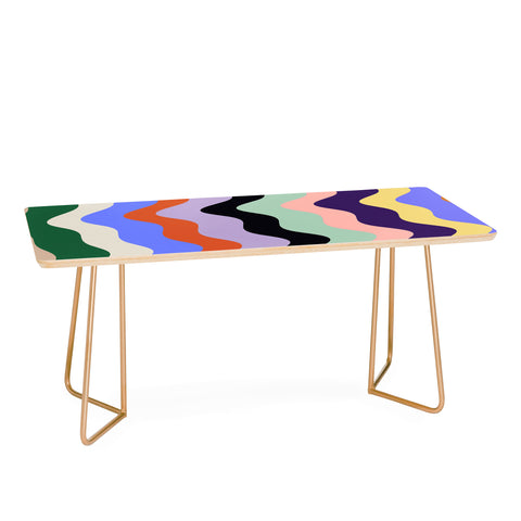 MariaMariaCreative Waves Stripe Multi Coffee Table