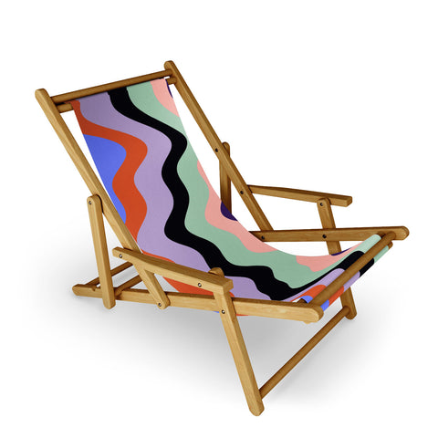 MariaMariaCreative Waves Stripe Multi Sling Chair