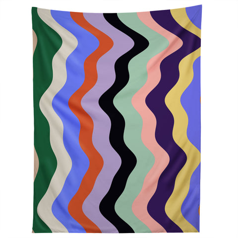 MariaMariaCreative Waves Stripe Multi Tapestry