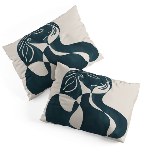 Marin Vaan Zaal Alyona Modern Portrait Pillow Shams