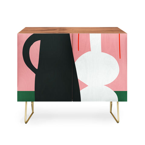 Marin Vaan Zaal Honfleur 03 Modern Still Life Credenza