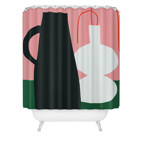 Marin Vaan Zaal Honfleur 03 Modern Still Life Shower Curtain