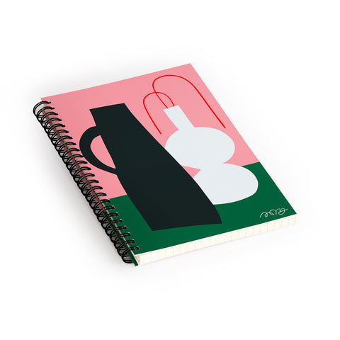 Marin Vaan Zaal Honfleur 03 Modern Still Life Spiral Notebook