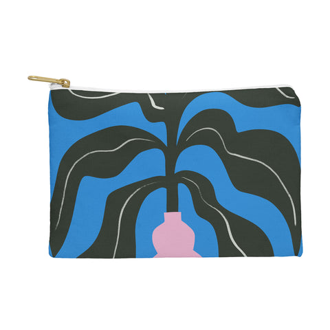 Marin Vaan Zaal Large Black Houseplant in Pink Pouch