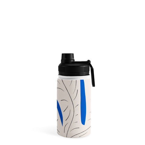 Marin Vaan Zaal Large White Plant in Spotted Pot Water Bottle