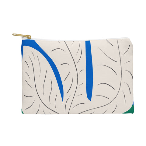 Marin Vaan Zaal Large White Plant in Spotted Pot Pouch