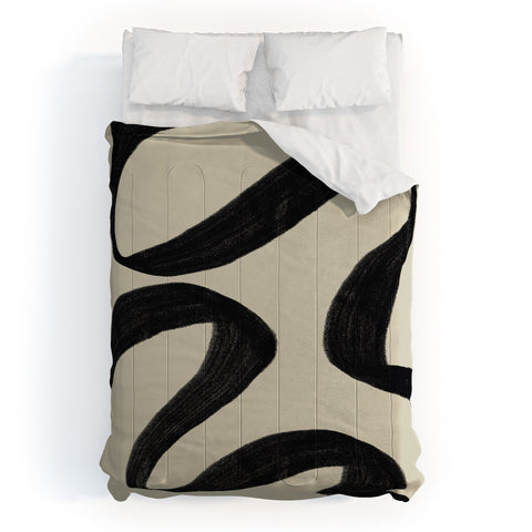 Marin Vaan Zaal Lost 13 Modern Pattern Illustr Comforter
