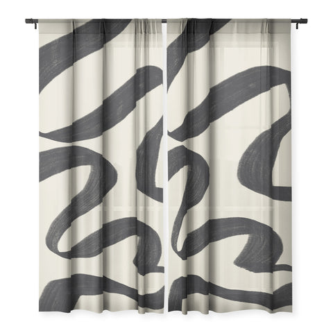 Marin Vaan Zaal Lost 13 Modern Pattern Illustr Sheer Non Repeat