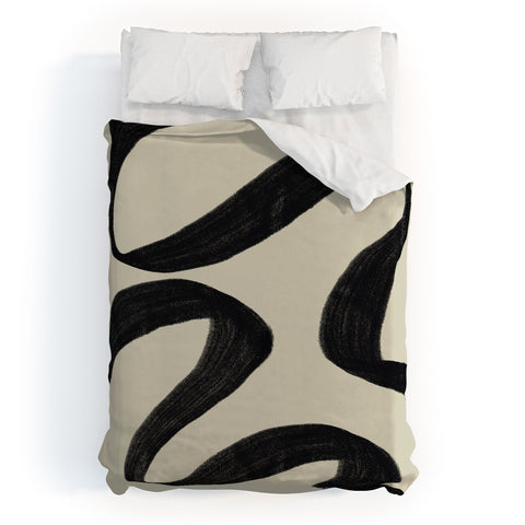 Marin Vaan Zaal Lost 13 Modern Pattern Illustr Duvet Cover