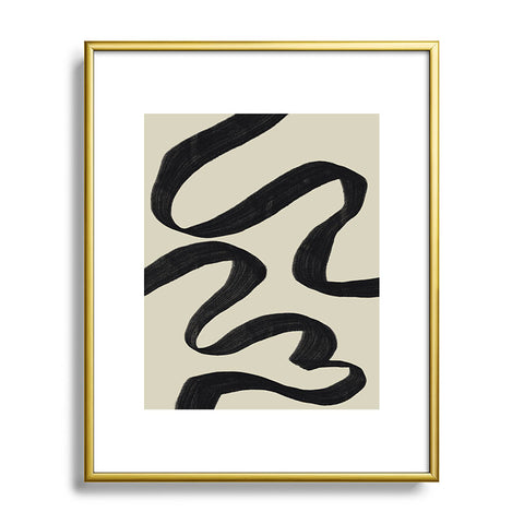 Marin Vaan Zaal Lost 13 Modern Pattern Illustr Metal Framed Art Print