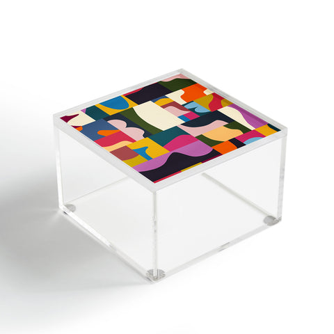 Marin Vaan Zaal Modern Collage Minimalism Acrylic Box