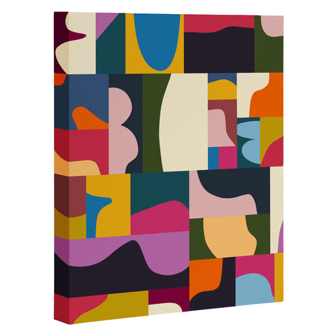 Marin Vaan Zaal Modern Collage Minimalism Art Canvas