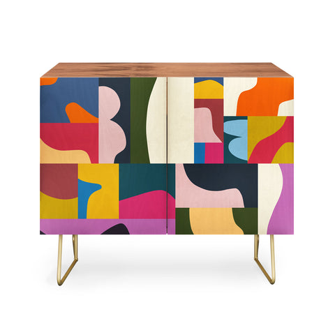 Marin Vaan Zaal Modern Collage Minimalism Credenza
