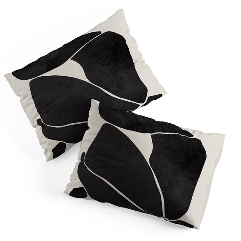 Marin Vaan Zaal Nude in Black Modern Pillow Shams