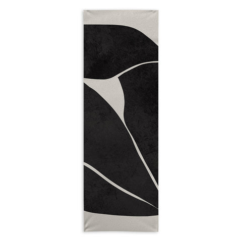 Marin Vaan Zaal Nude in Black Modern Yoga Towel