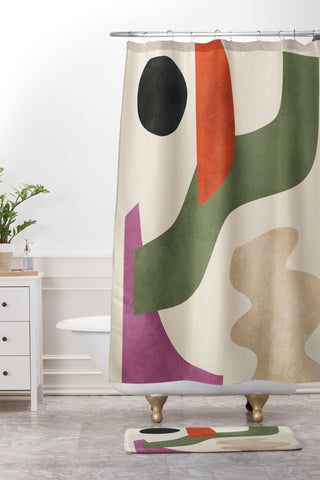 Marin Vaan Zaal Rouen 44 Shower Curtain And Mat