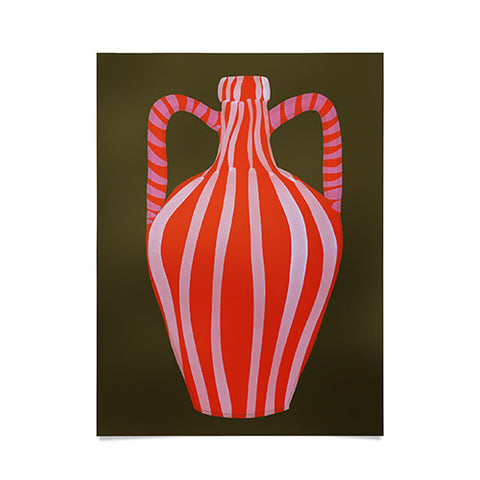Marin Vaan Zaal Simple Vase Modern Still Life Poster