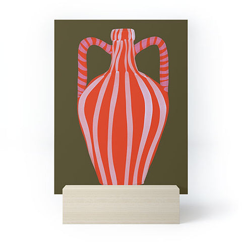 Marin Vaan Zaal Simple Vase Modern Still Life Mini Art Print