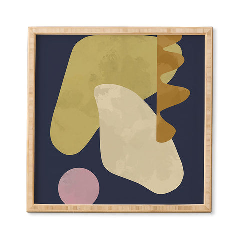 Marin Vaan Zaal Tuileries 01 Modern shapes Framed Wall Art