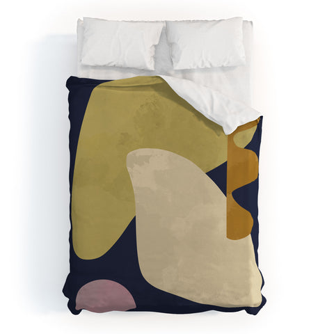 Marin Vaan Zaal Tuileries 01 Modern shapes Duvet Cover