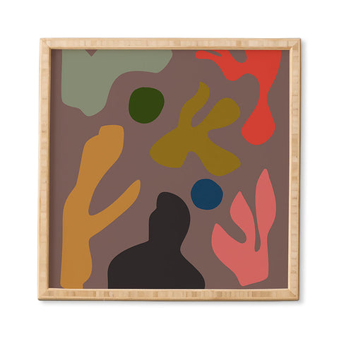 Marin Vaan Zaal Tuileries Modern Print Framed Wall Art