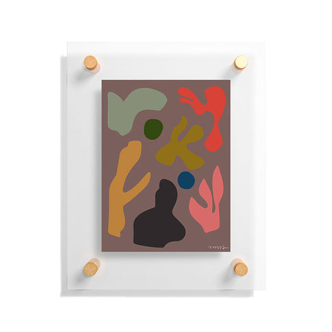 Marin Vaan Zaal Tuileries Modern Print Floating Acrylic Print