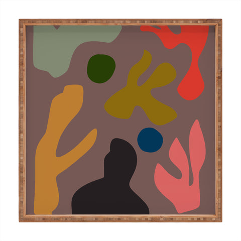 Marin Vaan Zaal Tuileries Modern Print Square Tray