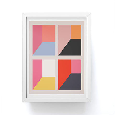 Marin Vaan Zaal Vanishing A17 Framed Mini Art Print