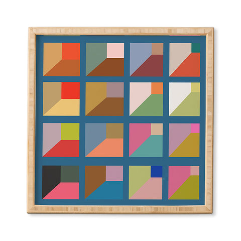 Marin Vaan Zaal Vanishing B234 Framed Wall Art