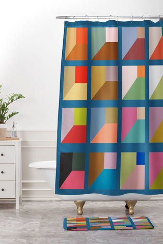 Marin Vaan Zaal Vanishing B234 Shower Curtain And Mat