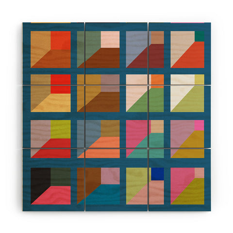 Marin Vaan Zaal Vanishing B234 Wood Wall Mural