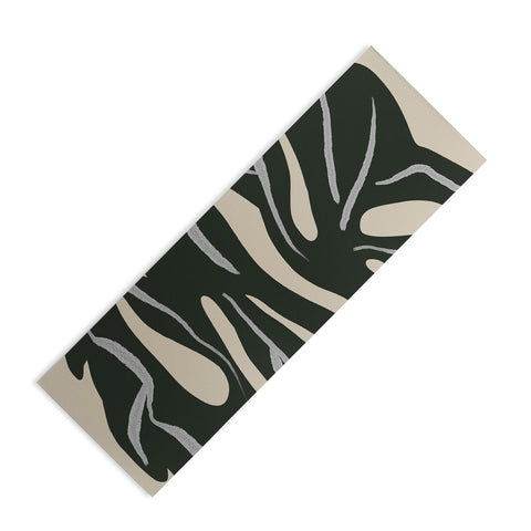 Marin Vaan Zaal Winding Minimalism Flower Plan Yoga Mat