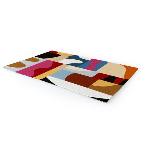 Marin Vaan Zaal Ypres Mosaic Modernist Pattern Area Rug