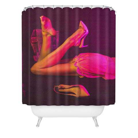 marinahunterphoto Graveyard Marina Hunter Photography Shower Curtain