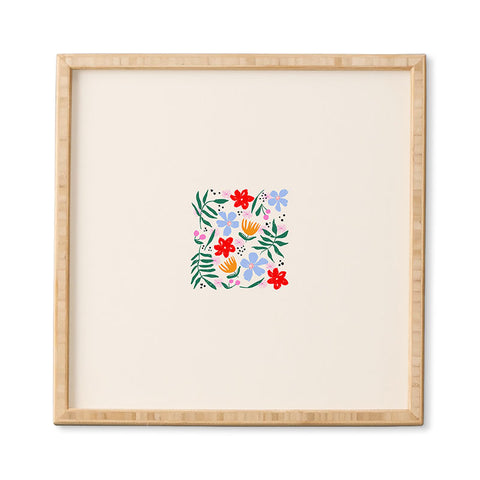 Maritza Lisa Abstract Florals Framed Wall Art