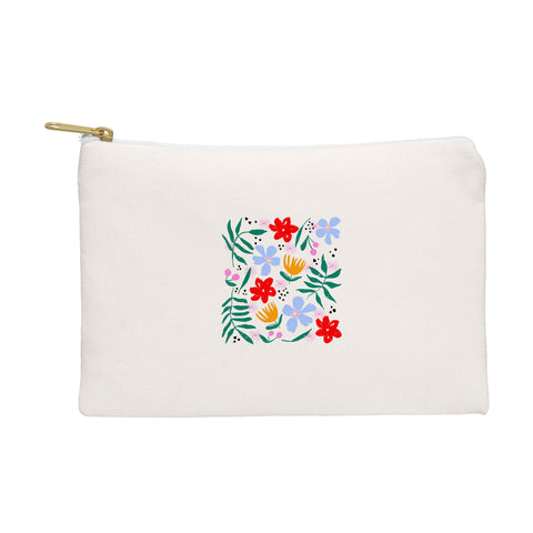 Maritza Lisa Abstract Florals Pouch