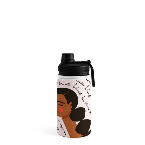 Maritza Lisa Black History Month Water Bottle