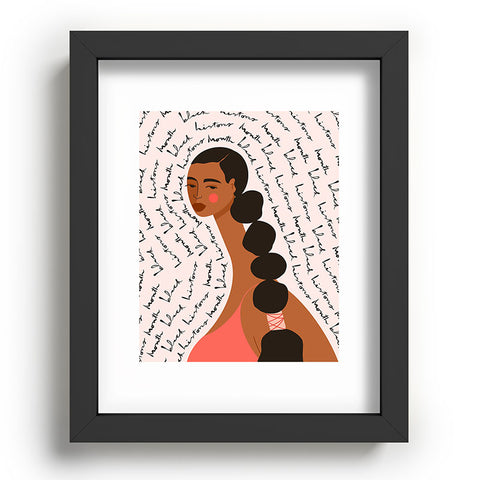 Maritza Lisa Black History Month Recessed Framing Rectangle