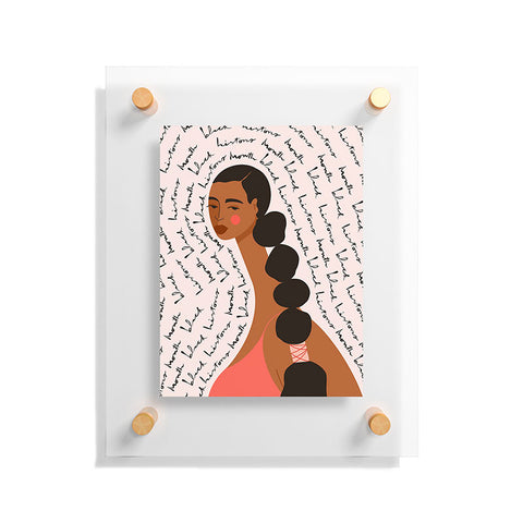 Maritza Lisa Black History Month Floating Acrylic Print