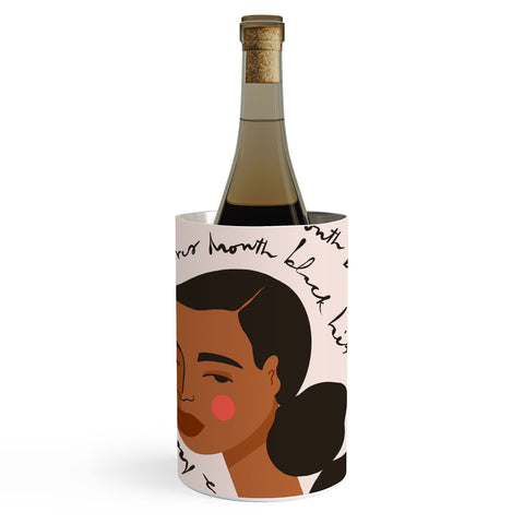Maritza Lisa Black History Month Wine Chiller