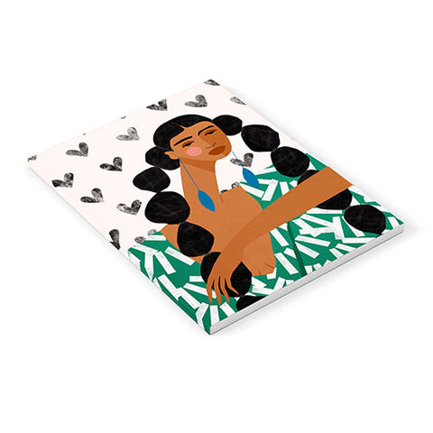 Maritza Lisa Boho Valentine Braids Notebook