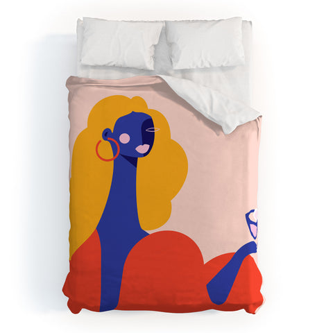 Maritza Lisa Happy Hour II Duvet Cover