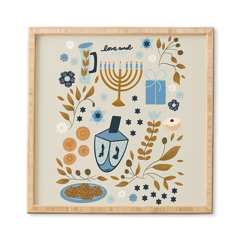 Marni Hanukkah Nights Framed Wall Art