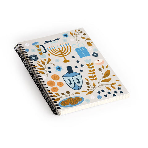 Marni Hanukkah Nights Spiral Notebook