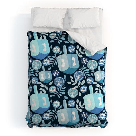 Marni Night Dreidel Comforter