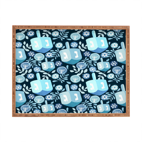 Marni Night Dreidel Rectangular Tray